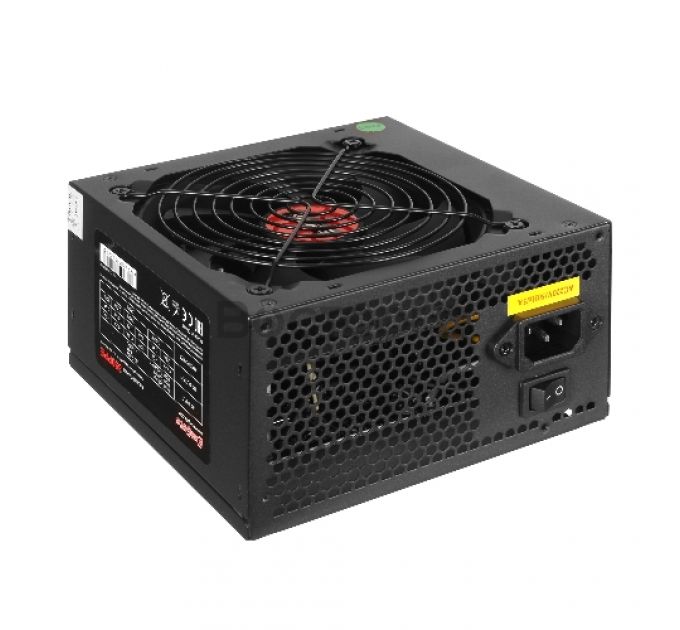 Блок питания 350W ExeGate 350PPE, ATX, PC, black, APFC, 12cm, 24p+4p, PCI-E, 5*SATA, 3*IDE, FDD + кабель 220V в комплекте