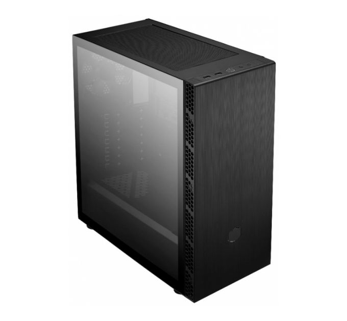 Корпус ATX Cooler Master Masterbox MB600L V2 MB600L2-KGNN-S00 черный, без БП, боковая панель из закаленного стекла, 2*USB 3.2, audio