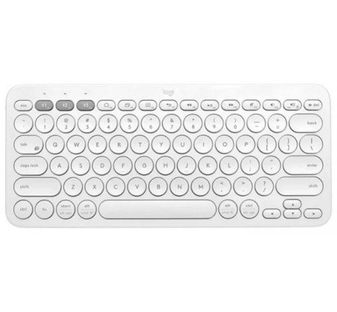 Клавиатура Logitech K380 920-009589 Dark Offwhite Wireless Bluetooth RTL, Multi-Device