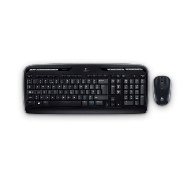 Клавиатура и мышь Wireless Logitech Combo MK330 920-003995 black, USB