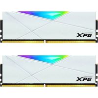 Модуль памяти DDR4 32GB (2*16GB) ADATA AX4U320016G16A-DW50 XPG SPECTRIX D50 RGB white PC4-25600 3200MHz CL16 радиатор 1.35V RTL