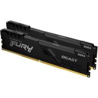 Модуль памяти DDR4 128GB (4*32GB) Kingston FURY KF432C16BBK4/128 Beast Black 3200MHz CL16 2RX8 1.35V 16Gbit