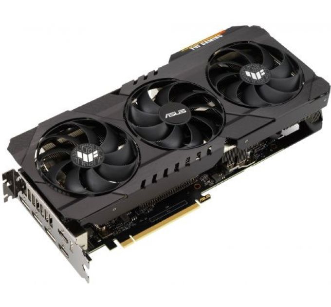 Видеокарта PCI-E ASUS GeForce RTX 3070 Ti TUF GAMING OC (TUF-RTX3070TI-O8G-GAMING) 8GB GDDR6X 256bit 8nm 1575/19000MHz HDMI/3*DP