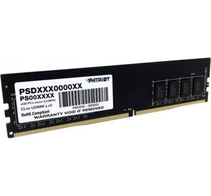 Модуль памяти DDR4 16GB Patriot PSD416G240081 Signature PC4-19200 2400MHz CL17 1.2V