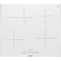 Встраиваемая варочная панель индукционная Bosch PIF672FB1E White