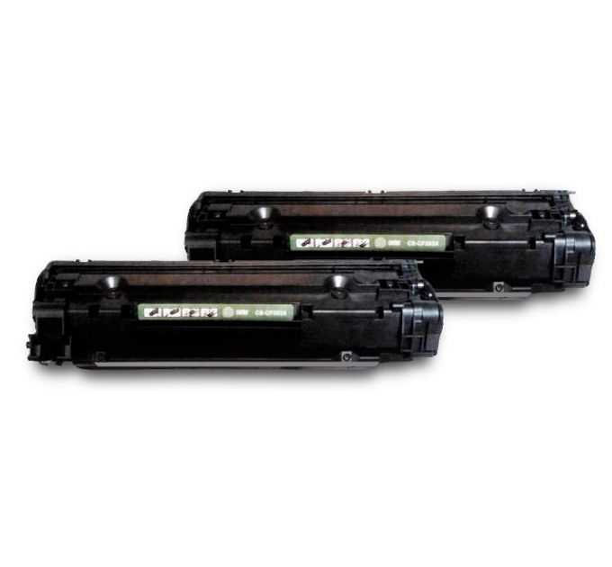 Картридж лазерный Cactus CS-CF283AD черный x2упак. (1500стр.) для HP LJ Pro M125nw/M127fw