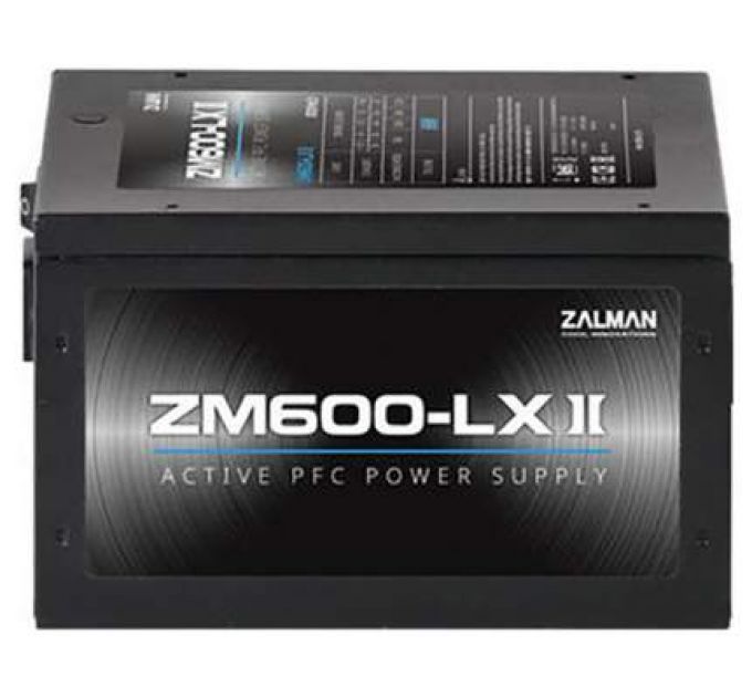 Блок питания Zalman ZM700-LXII, 700W, ATX12V v2.31, APFC, 12cm Fan, Retail (ZM700-LXII)