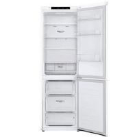 Холодильник с морозильником LG GC-B459SQCL белый