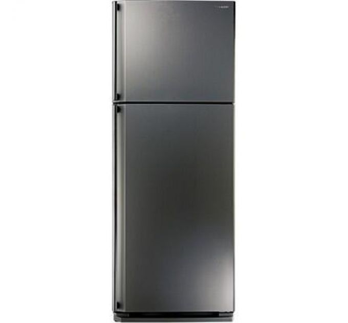 Холодильник с морозильником Sharp SJ-58СST серый