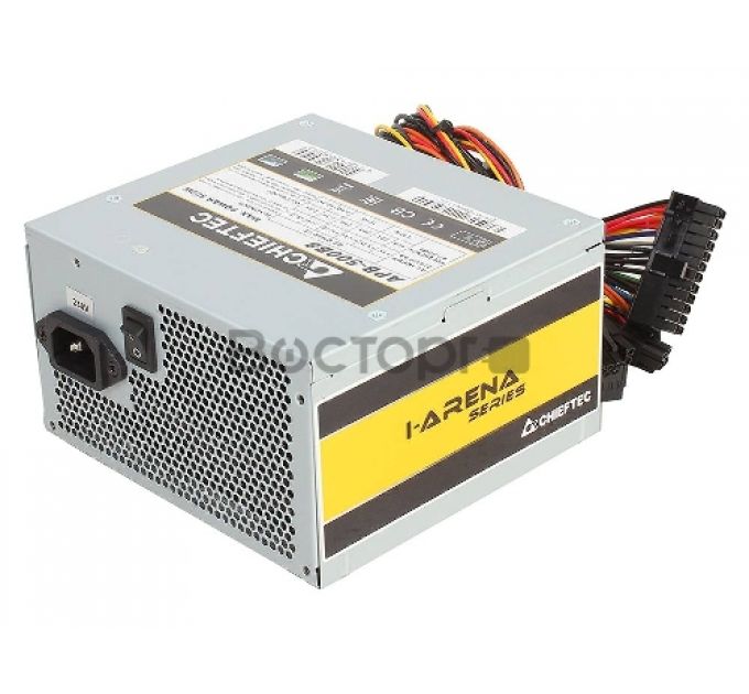 Блок питания ATX Chieftec APB-500B8 500W aPFC, 120mm FAN, КПД 80+, OEM