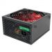 Блок питания Ginzzu PC800 14CM(Red) 80+ black,APFC,24+4p,4 PCI-E(6+2), 7*SATA, 4*IDE,оплетка, кабель питания,цветная коробка