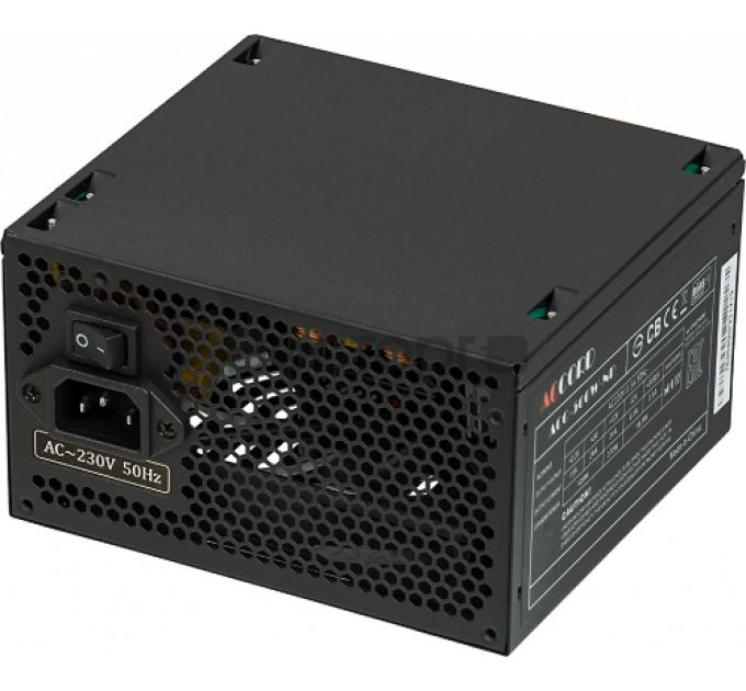 Блок питания ACCORD ACC-500-NP 500W, (24+4+4pin), 120mm fan, 4xSATA