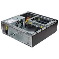 Корпус mini-ITX Foxline FL-RS02BLK-FX250T черный, 250W, 2xUSB 3.0, audio, slim