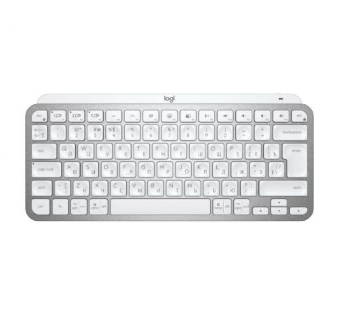 Клавиатура Wireless Logitech MX Keys Mini 920-010502 с подсветкой, pale grey