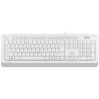 Клавиатура A4Tech FK10 WHITE бело-серая, USB