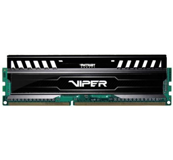 Модуль памяти DDR3 8GB Patriot PV38G160C0 Viper V3 PC3-12800 1600MHz CL10 1.5V Радиатор BLACK RTL