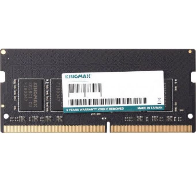 Модуль памяти SODIMM DDR4 4GB Kingmax KM-SD4-2666-4GS PC4-21300 2666MHz CL19 260-pin 1.2V RTL