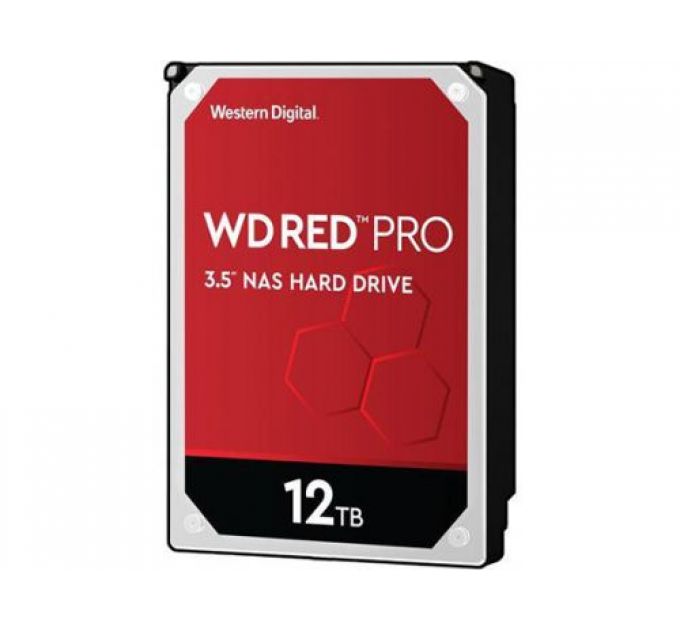 Жесткий диск 12TB SATA 6Gb/s Western Digital WD121KFBX 3.5" WD Red Pro NAS 7200rpm 256MB