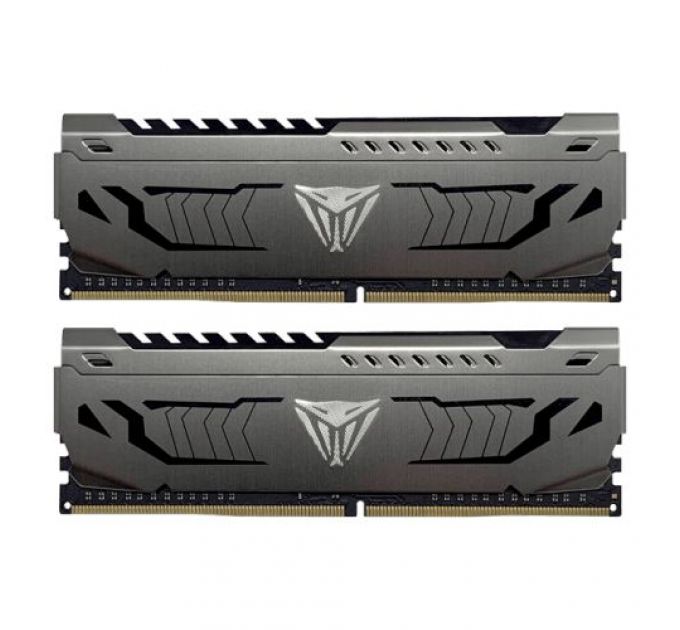 Модуль памяти DDR4 8GB (2*4GB) Patriot PVS48G320C6K Viper Steel PC4-25600 3200MHz CL16 XMP радиатор 1.35V