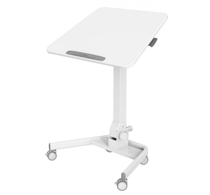 Стол для ноутбука Cactus VM-FDS109 столешница МДФ белый 73x50x108см (CS-FDS109WWT)