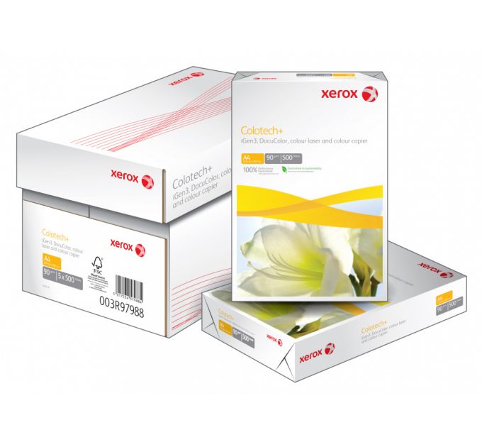 Бумага Xerox Colotech+ 003R98837 A4/90г/м2/500л./белый общего назначения(офисная)