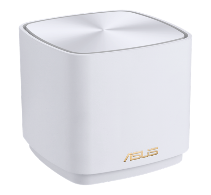 ASUS XD4 (W-2-PK)// роутер, из 2 точек доступа, 802.11b/g/n/ac/ax, до 574 + 1201Мбит/c, 2,4 + 5 гГц, белый ; 90IG05N0-MO3R40 (XD4 (W-2-PK))