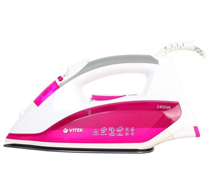 Утюг VITEK VT-1262 White/Pink