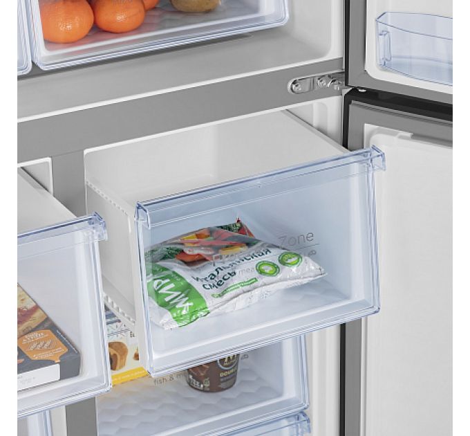 Холодильник MAUNFELD MFF181NFSB