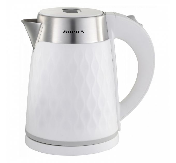 Чайник электрический Supra KES-1798 White/Silver