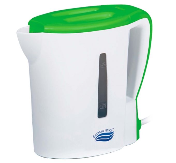 Чайник электрический Великие Реки Мая-1 White/Light Green