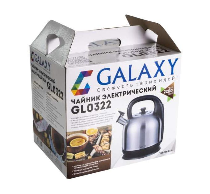 Чайник электрический Galaxy GL 0322 Silver