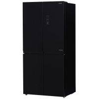 Холодильник (Side-by-Side) Hyundai CM5005F Black Glass