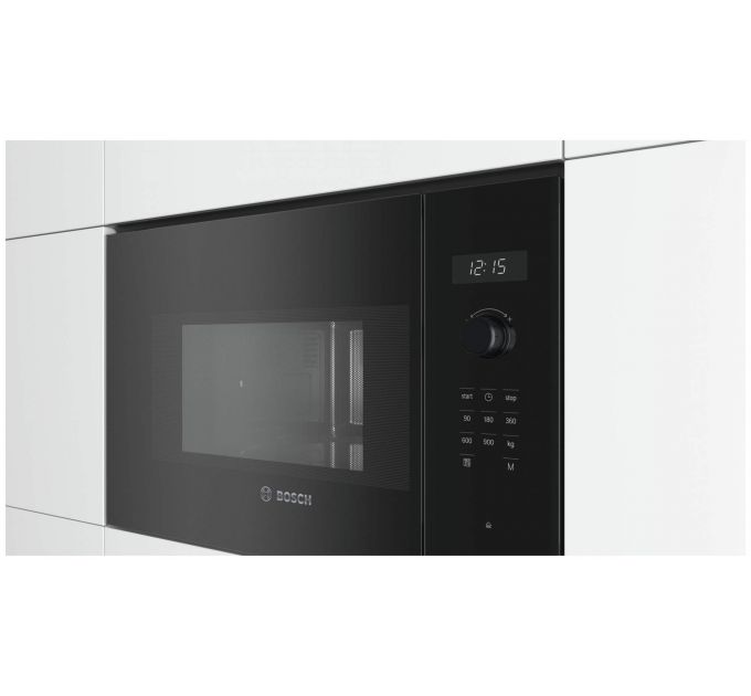 Встраиваемая микроволновая печь Bosch Serie 6 BFL554MB0 Black