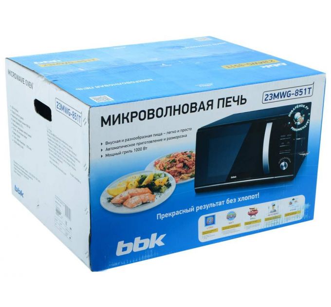 Микроволновая печь соло BBK 23MWG-851T/B black