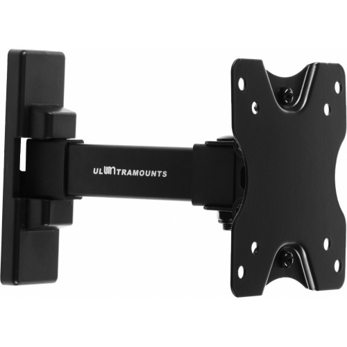 Кронштейн для телевизора Ultramounts UM860 черный 13"-27" макс.20кг настенный поворот и наклон