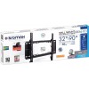 Кронштейн для телевизора Kromax IDEAL-101 черный 32"-90" макс.40кг настенный фиксированный