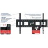 Кронштейн для телевизора Kromax STAR-1 черный 32"-90" макс.81кг настенный фиксированный