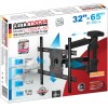 Кронштейн для телевизора Arm Media COBRA-60 черный 32"-65" макс.45кг настенный поворотно-выдвижной и наклонный