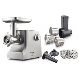 Мясорубка Moulinex ME858D32 2100Вт серебристый
