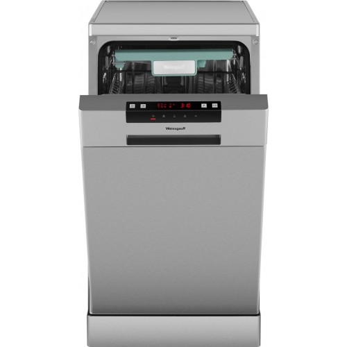 Посудомоечная машина Weissgauff DW 4015 серебристый (узкая)
