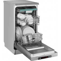 Посудомоечная машина Weissgauff DW 4015 серебристый (узкая)