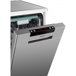 Посудомоечная машина Weissgauff DW 4015 серебристый (узкая)