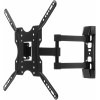 Кронштейн для телевизора Ultramounts UM904 черный 32"-55" макс.30кг настенный поворотно-выдвижной и наклонный