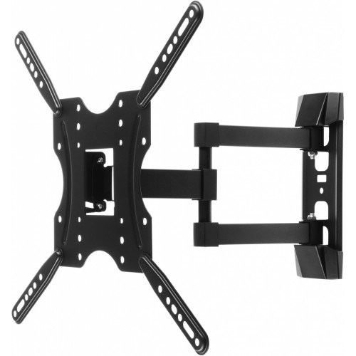 Кронштейн для телевизора Ultramounts UM904 черный 32"-55" макс.30кг настенный поворотно-выдвижной и наклонный