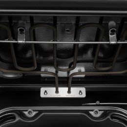 Духовой шкаф Электрический Hyundai HEO 6632 BG черный/серебристый