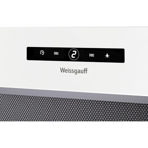 Вытяжка встраиваемая Weissgauff BOX 1200 WH белый управление: сенсорное (1 мотор)