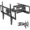 Кронштейн для телевизора Kromax OPTIMA-409 черный 32"-65" макс.45кг настенный поворотно-выдвижной и наклонный