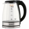 Чайник электрический Scarlett SC-EK27G36 1.8л. 1800Вт черный/серебристый корпус: стекло/пластик