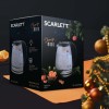 Чайник электрический Scarlett SC-EK27G36 1.8л. 1800Вт черный/серебристый корпус: стекло/пластик