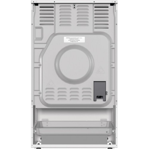 Плита Электрическая Gorenje GECS5C70WA белый/черный стеклокерамика (без крышки)